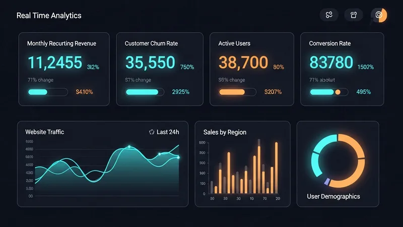 Build a Baremetrics-Style SaaS Metrics Dashboard (MRR, Churn, LTV)